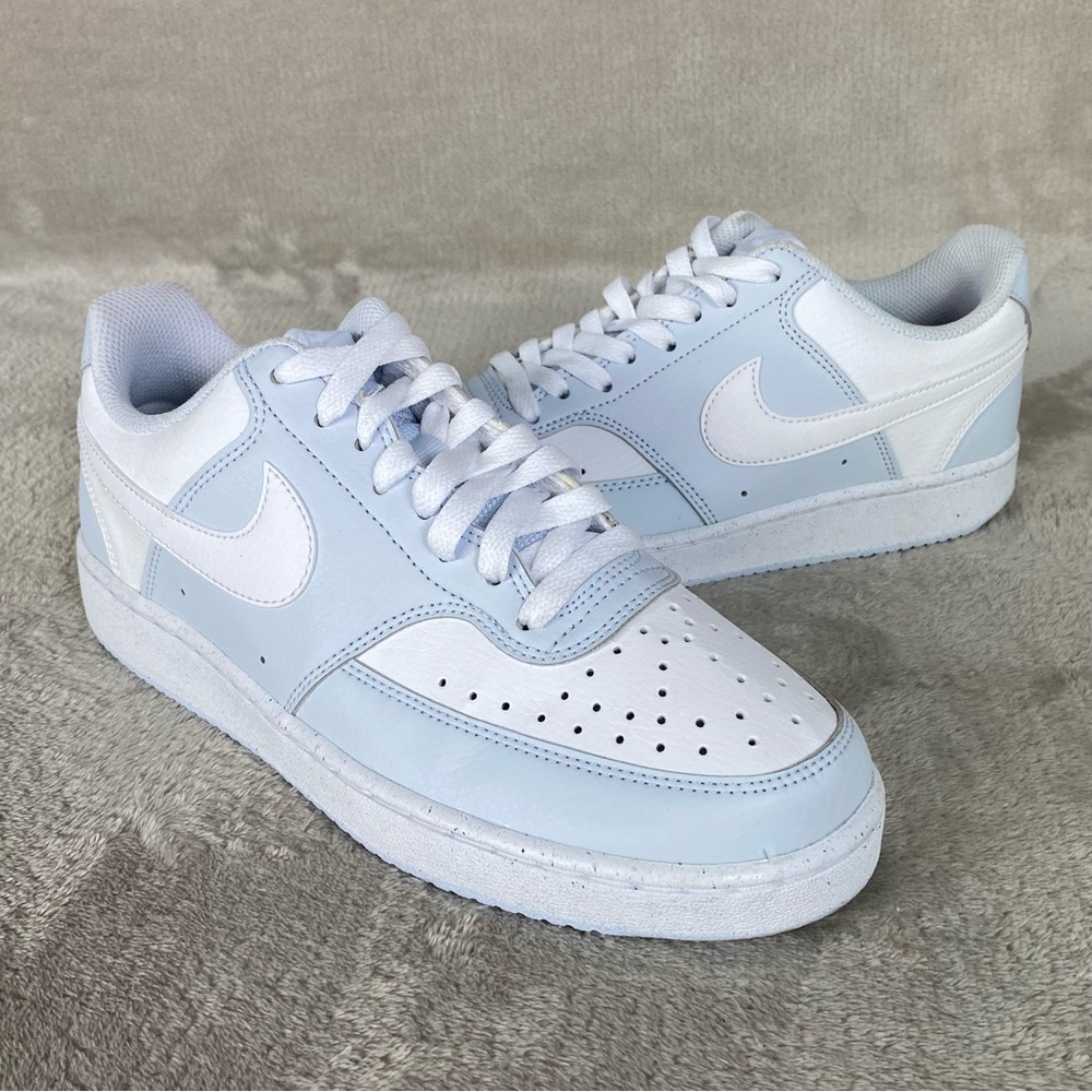 Nike Court Vision DH3158-004 Womens Size 8.5 Grey White Running Shoes NEW - Picture 3 of 10